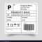 Shipping Barcode Label Sticker Template Pertaining To Free Mailing Label Template
