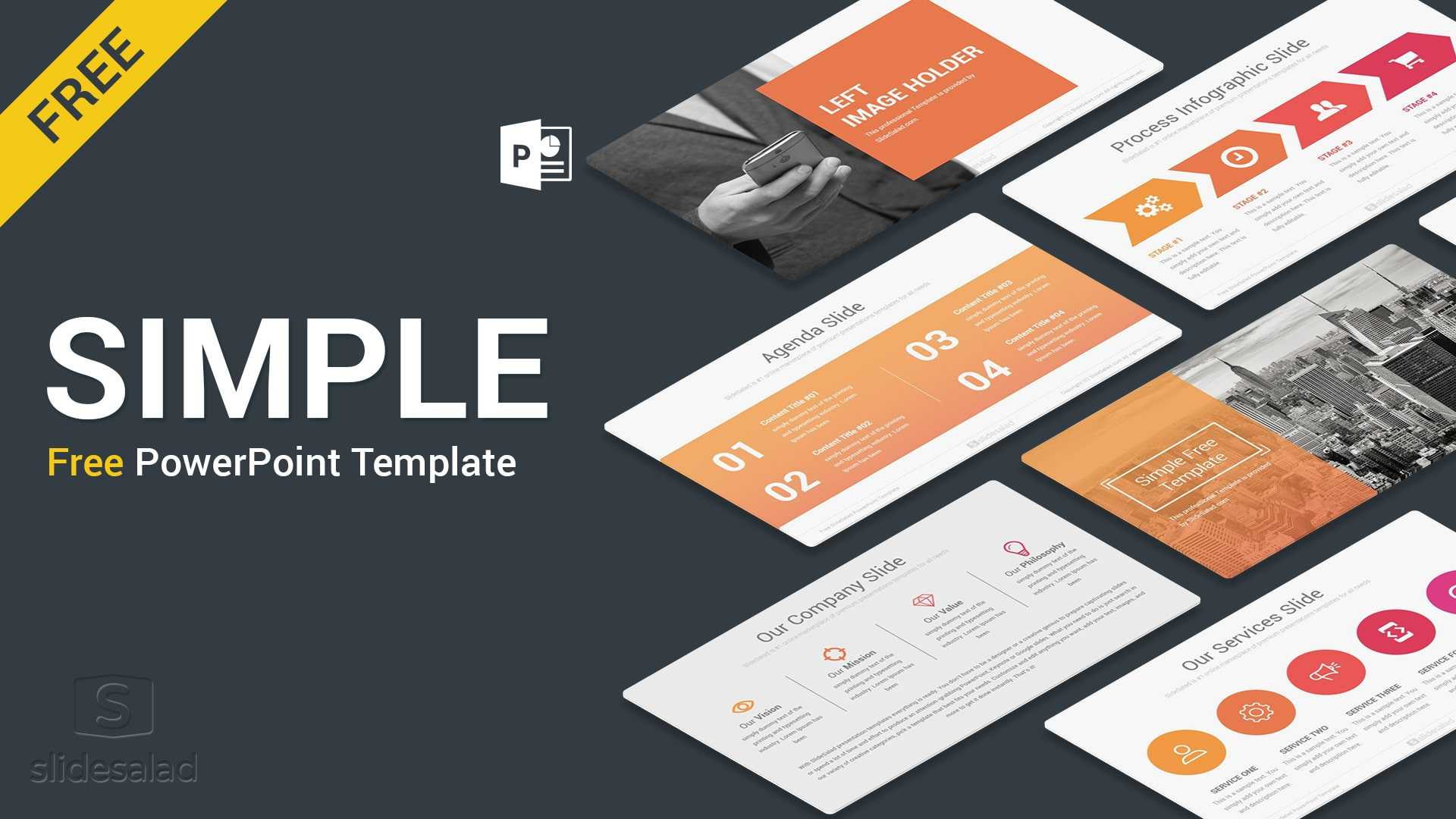 Simple Free Powerpoint Presentation Template – Free Download Regarding Free Powerpoint Presentation Templates Downloads