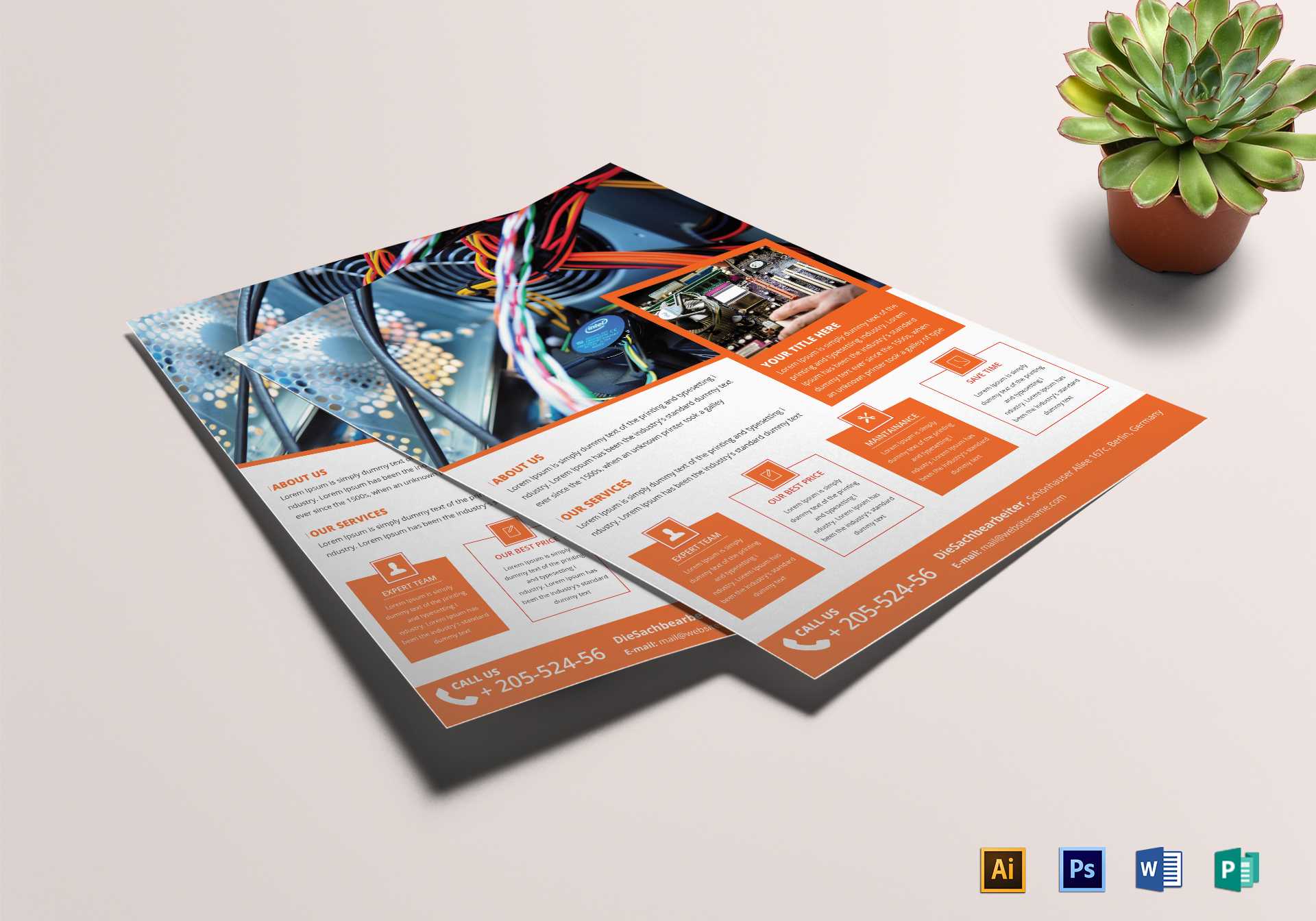 Skilled Computer Repair Flyer Template Within Computer Repair Flyer Template Word