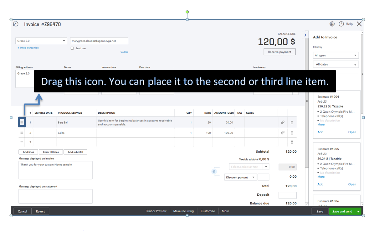 Solved: Importing Custom Invoice Templates Into Quickbooks Inside Custom Quickbooks Invoice Templates