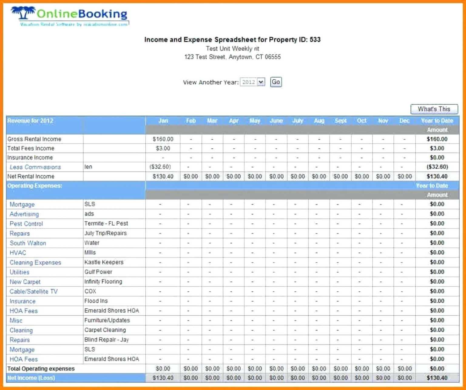 business bookkeeping examples