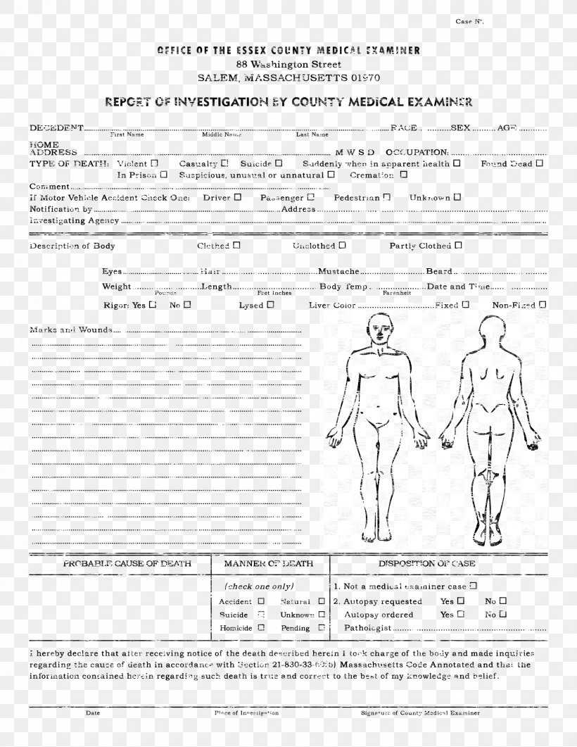 Template Autopsy Microsoft Word Report Résumé, Png With Coroner's Report Template