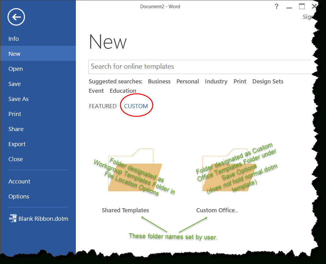 Templates In Microsoft Word - One Of The Tutorials In The Throughout Creating Word Templates 2013