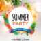 The Summer Party #2 Free Psd Flyer Template – Free Psd Flyer With Regard To Free Spring Flyer Templates