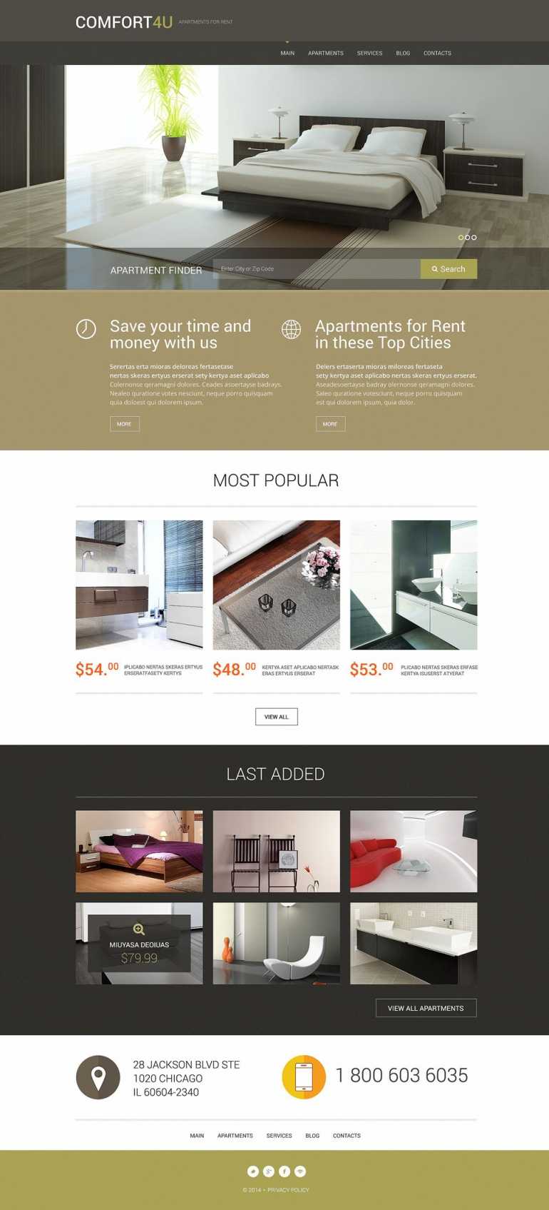Top 40 Off The Shelf WordPress Themes For Business | Web Regarding For Rent Flyer Template Word