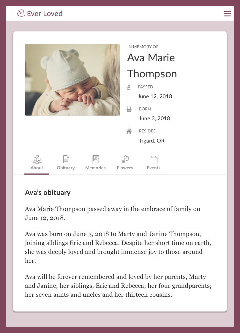 Top Free Obituary Templates | Ever Loved Regarding Fill In The Blank Obituary Template