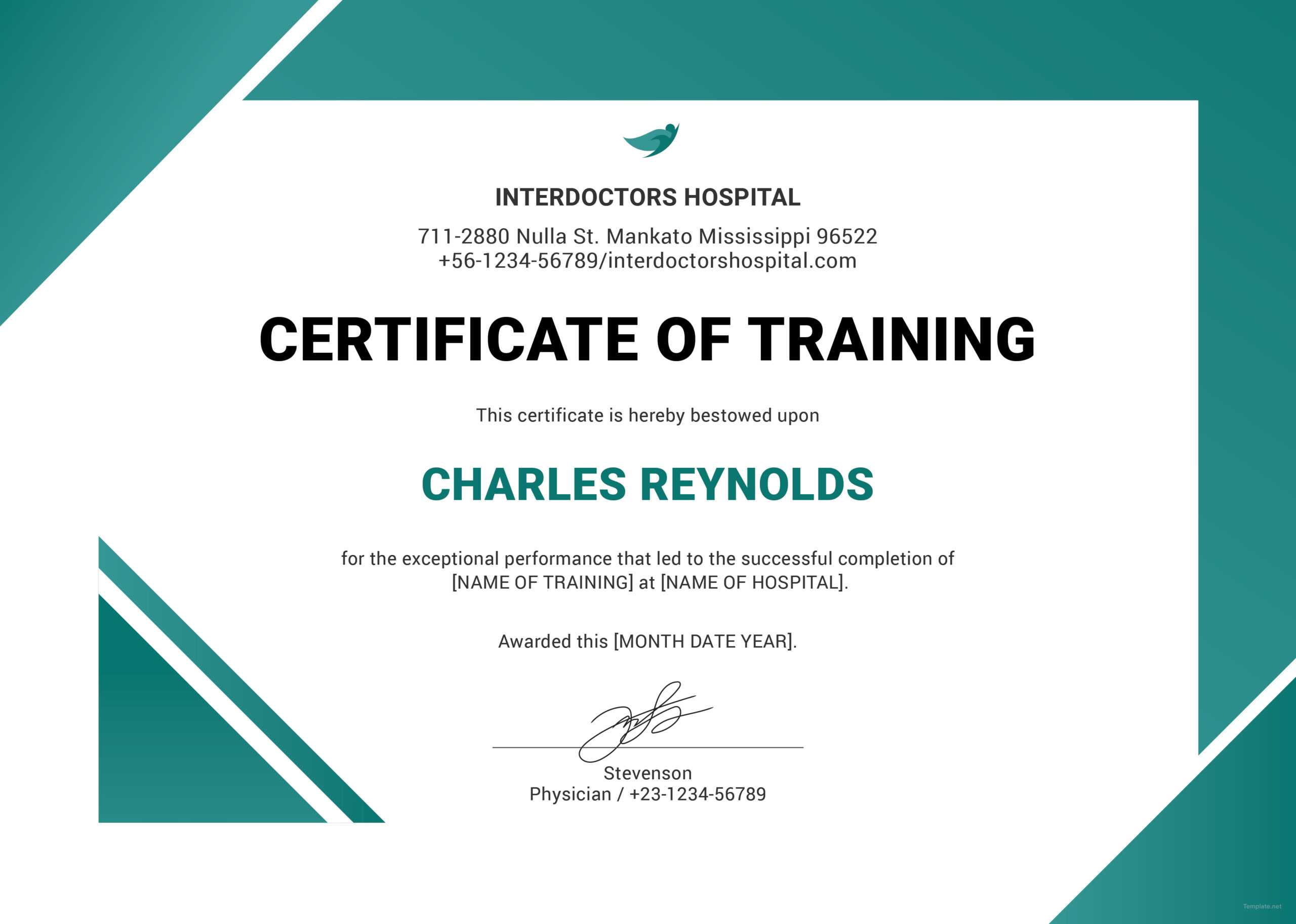 Training Certificate – Tunu.redmini.co With Regard To Fall Protection Certification Template