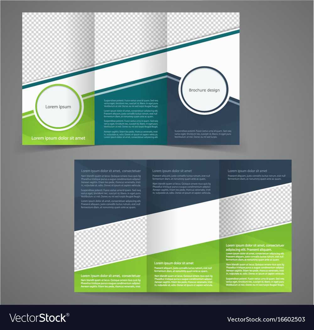 Tri Fold Business Brochure Template Two Sided Intended For Free Tri Fold Business Brochure Templates