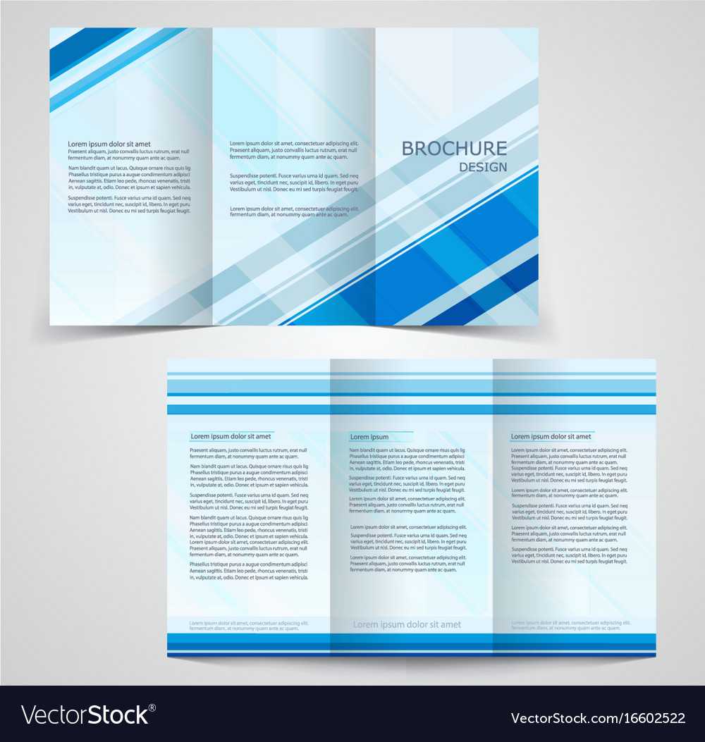 Tri Fold Business Brochure Template Two Sided Pertaining To Free Tri Fold Business Brochure Templates