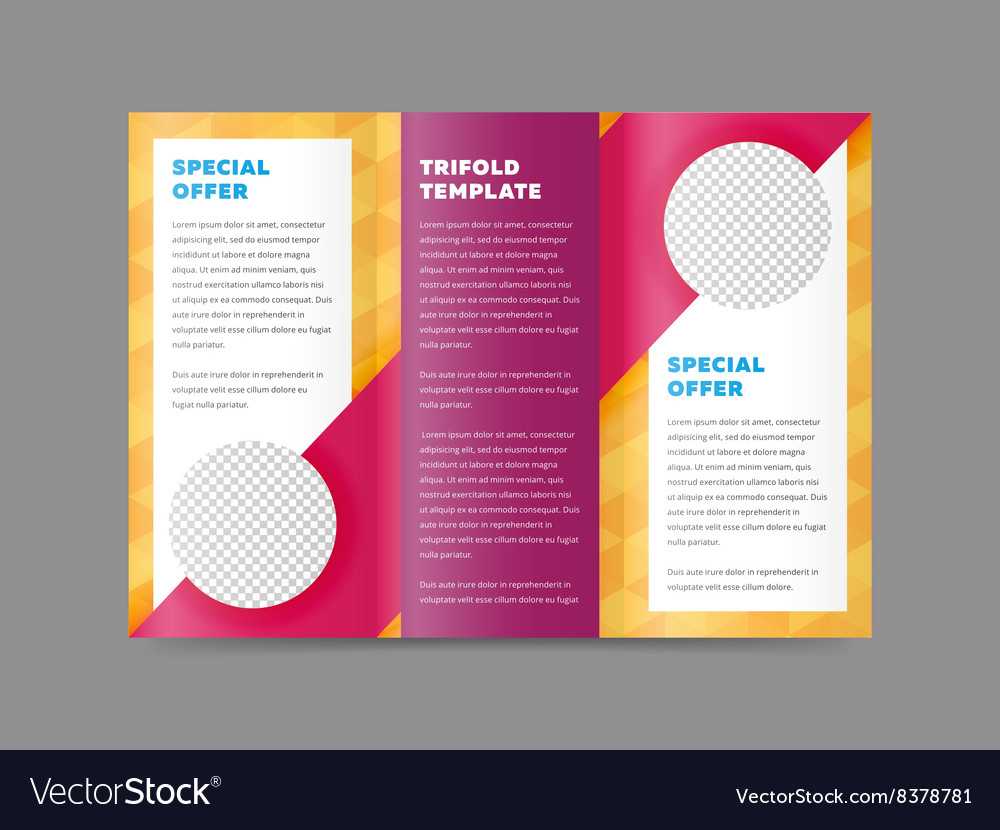 Trifold Business Brochure Design Template Regarding Free Tri Fold Business Brochure Templates