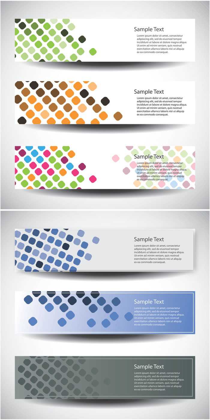 Vertical Banner Templates Vector | Vector Graphics Blog Intended For Free Website Banner Templates Download