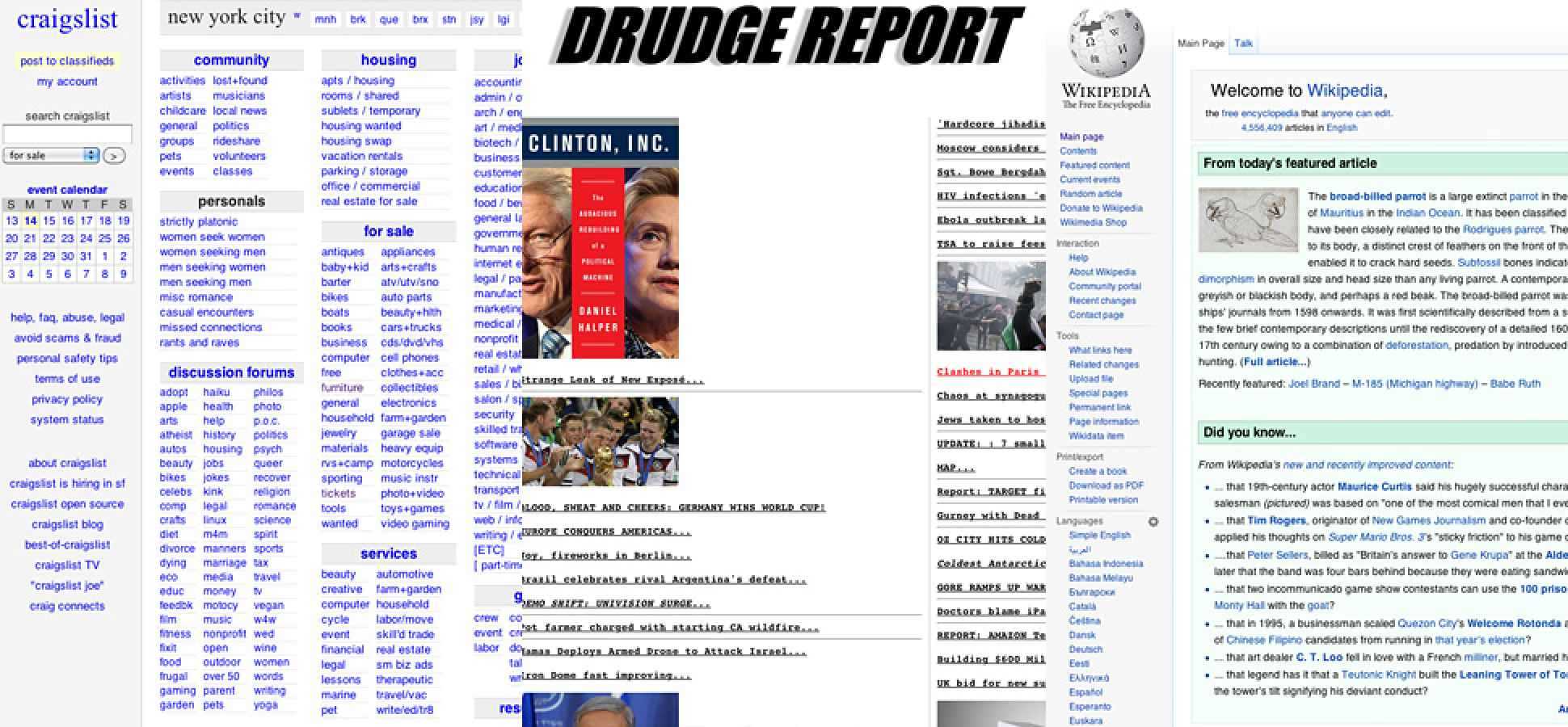 When It Pays To Have An Ugly Website | Inc With Regard To Drudge Report Template