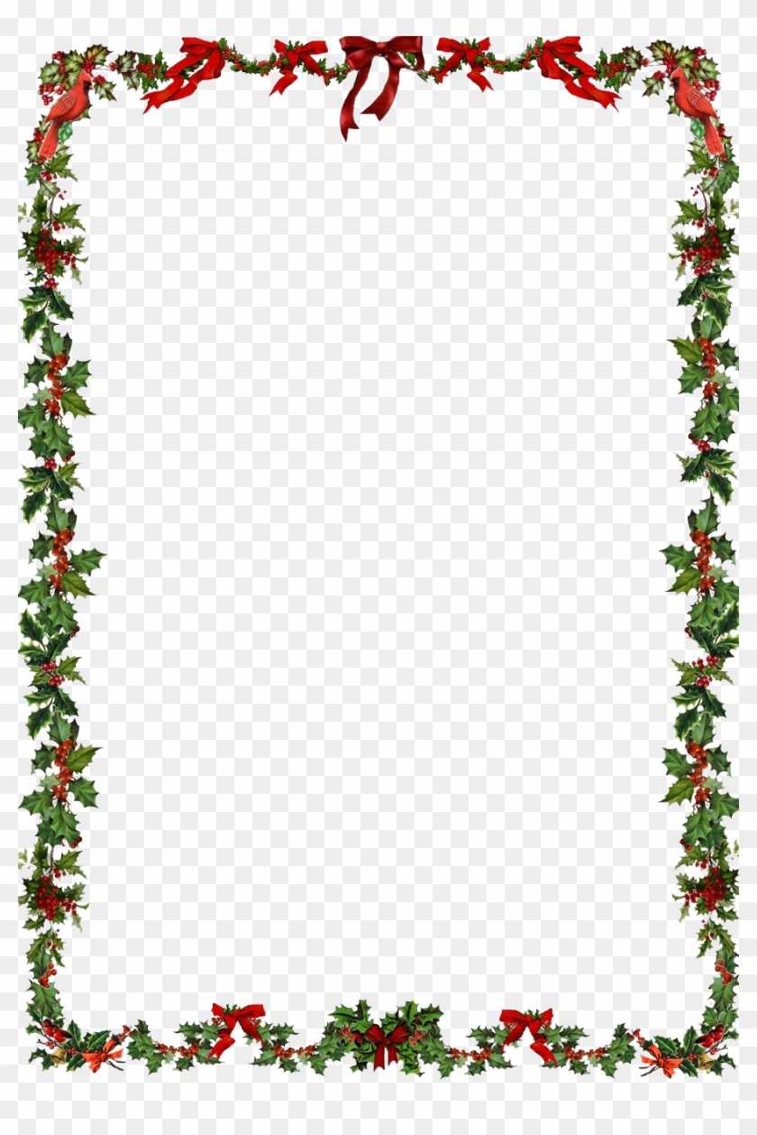 Word Document Christmas Border Clipart For Word In Christmas Border Word Template