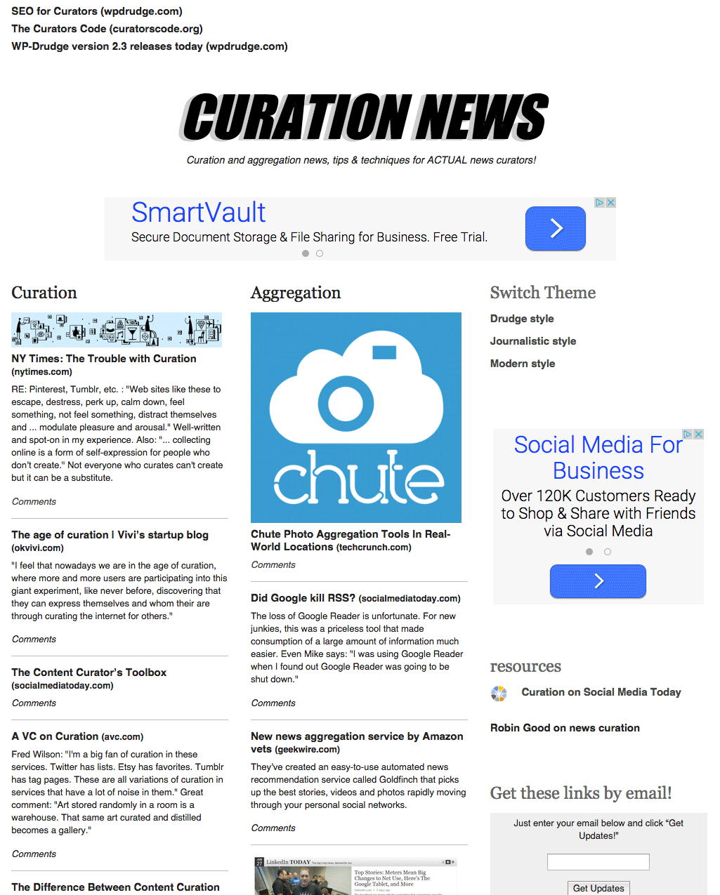 Wp Drudge Curation And Aggregation Theme Inside Drudge Report Template