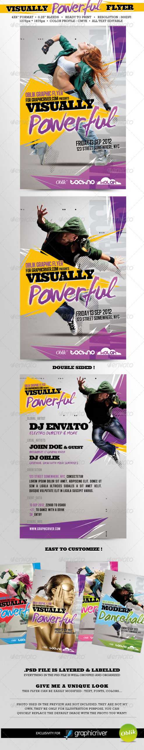 Zumba Flyer Graphics, Designs & Templates From Graphicriver In Free Zumba Flyer Templates